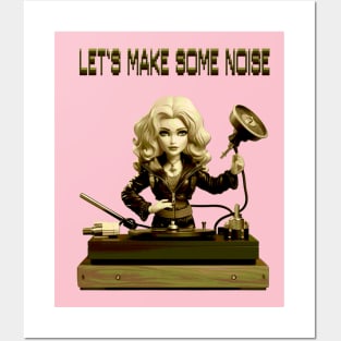 let's make some noise Posters and Art